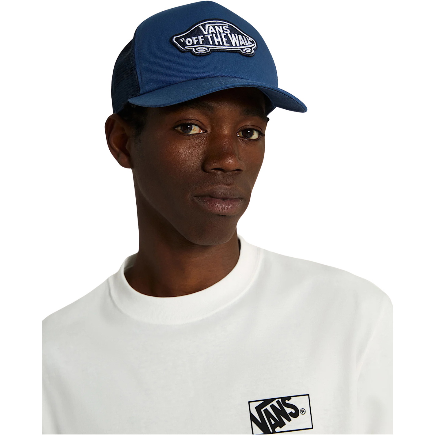2026 Vans Classic Patch Curved Trucker VN00066X5TU - True Navy